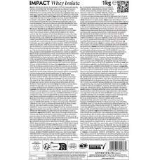 Протеїн MyProtein Impact Whey Isolate - 1kg (Tiramisu)  Myprotein