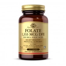 Solgar Folate 1,333 mcg DFE (Folic Acid 800 mcg) (250 tab)