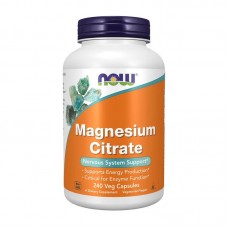 NOW Magnesium Citrate (240 veg caps)