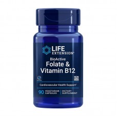 Life Extension Folate & Vitamin B12 (90 veg caps)