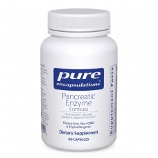 Формула ферменту підшлункової залози Pure Encapsulations (Pancreatic Enzyme Formula) 60 капсул