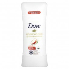 Dove, Advanced Care, Go Fresh, дезодорант-антиперспірант, яблуко та білий чай, 74 г (2,6 унції)