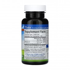 Vitamin D 5000 IU - 120 softgels Carlson Laboratories