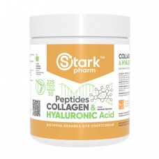 Collagen Peptides Hyaluronic Acid - 225g Green Apple Stark Pharm