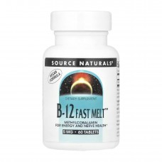 Vitamin B-12 5mg - 60 tabs Source Naturals