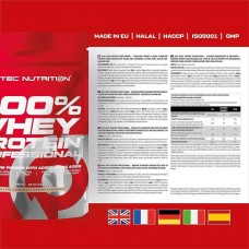Протеїн Scitec Nutrition 100% Whey Protein Professional 1000 gr (Chocolate cookie cream)  Scitec Nutrition