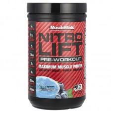 Передтренувальний комплекс MuscleMeds Nitro Lift Pre-Workout 522 г, Blue Slush MuscleMeds