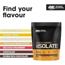 Протеин Optimum Nutrition Gold Standard 100% Isolate 450 г, Chocolate  Optimum Nutrition