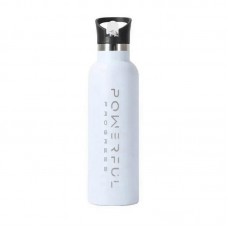 Powerful Progress Sport Waterbottle (500 ml, white)