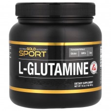 Глутамін без домішок без глютену California Gold Nutrition (L-Glutamine Powder AjiPure Gluten Free) 454 г