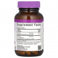 Витамины Д3 и K2 Bluebonnet Nutrition (Vitamins D3 & K2) 60 вегетарианских капсул