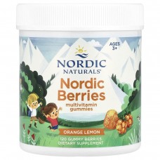 Nordic Berries, мультивітамінні жувальні цукерки, оригінальний смак, Nordic Naturals, 120 ягід-жувальних цукерок