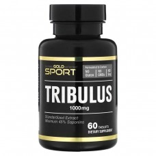 Трибулус California Gold Nutrition (Tribulus) 1000мг 60 таблеток.