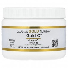 Вітамін C California Gold Nutrition (Gold C Powder Vitamin C) 250 г