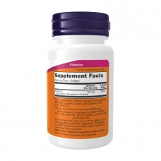 Vitamin E-200 D-Alpha Tocopheryl - 100 softgels Now Foods