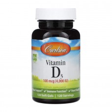 Vitamin D 4000 IU - 120 softgels Carlson Laboratories