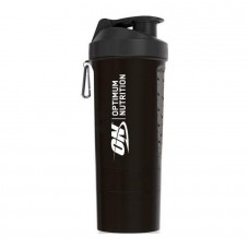 Smart Shake Decathlon 3 in 1 - 600ml Black Optimum Nutrition
