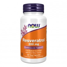 Resveratrol 200 mg - 60 vcaps Now Foods