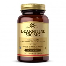 L-Carnitine 500mg - 60 tabs Solgar