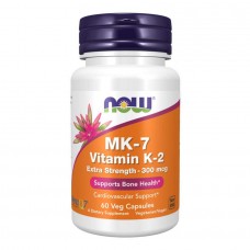 Vitamin K2 (MK-7) 300mcg - 60 vcaps Now Foods