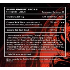 Жироспалювач Extreme Diet Supps Red Devil 60 капсул