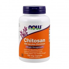 NOW Chitosan 500 mg plus Chromium (120 veg caps)