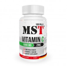 MST Vitamin C 1000 mg + Zinc (100 pills)