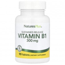 Тіамін Вітамін В1 Nature's Plus (Vitamin B-1) 300 мг 90 таблеток