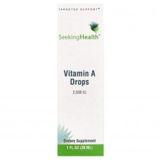 Seeking Health, Вітамін А в краплях, 1500 мкг RAE/краплі, 1 рідка унція (30 мл)