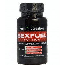 Вітаміни для чоловіків Earth`s Creation (Sex-Fuel For Men) 60 капсул