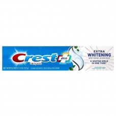 Crest, Plus Complete, Fluoride Toothpaste, Extra Whitening with Tartar Protection, Clean Mint, 5.4 oz (153 g)