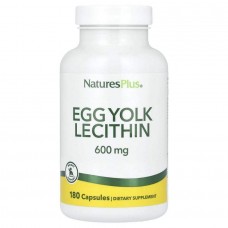 Лецитин з яєчного жовтка Nature's Plus (Egg Yolk Lecithine) 600 мг 90 капсул