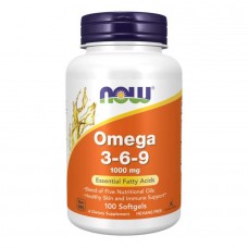 Omega 3-6-9 1000 mg - 100 sgels Now Foods