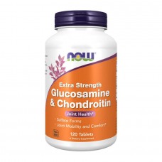 Glucosamine & Chondroitin Extra Strength - 120 tabs Now Foods