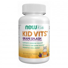 Kid Vits™ Grape Splash - 120 Chewable tabs Now Foods