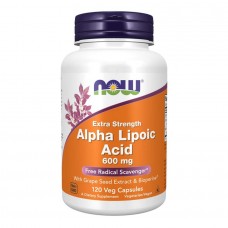 Alpha Lipoic Acid 600mg - 120 caps Now Foods