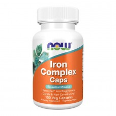 Iron Complex - 100 vcaps Now Foods