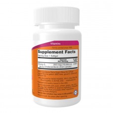 Vitamin D-3 10,000 IU - 30 softgels Now Foods