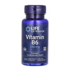 Vitamin B6 250 mg - 100 vcaps Life Extension
