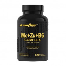 IronFlex Mg+Zn+B6 Complex 375 mg (120 veg caps)