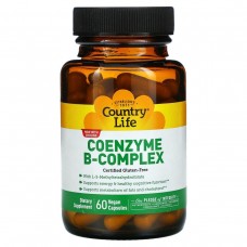 Коферментный B-комплекс Country Life (Coenzyme B complex) 60 веганские капсулы