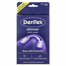 DenTek, Ultimate Dental Guard, ультралегкий/тонкий дизайн, 1 захисний кожух + 1 футляр для зберігання + 1 лоток SmartFit