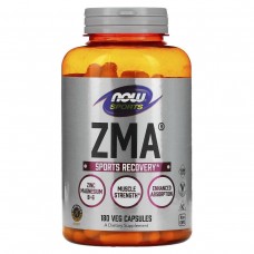 Комплекс ЦМА (цинк магній і вітамін B-6) Now Foods (Sports Nutrition ZMA Zinc Magnesium and Vitamin B-6) 180 капсул