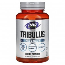 Трибулус Now Foods (Tribulus) 500 мг 100 рослинних капсул
