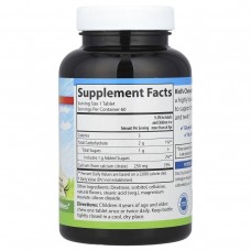 Жевательный кальций для детей Carlson Labs (Kid's Chewable Calcium) 250 мг 60 таблеток cо вкусом ванили