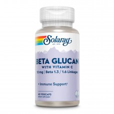Beta Glucan with Vitamin C 10mg - 60 vcaps Solaray
