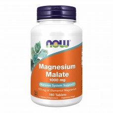 Magnesium Malate 1000mg - 180 tabs Now Foods