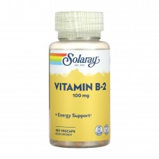 Vitamin B-2 100mg - 100 vcaps Solaray