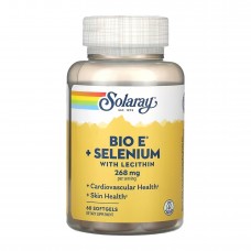 Bio Vitamin E with Selenium 268mg - 60 softgels Solaray