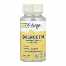 Quercetin Bromelain & Vitamin C - 60 vcaps Solaray